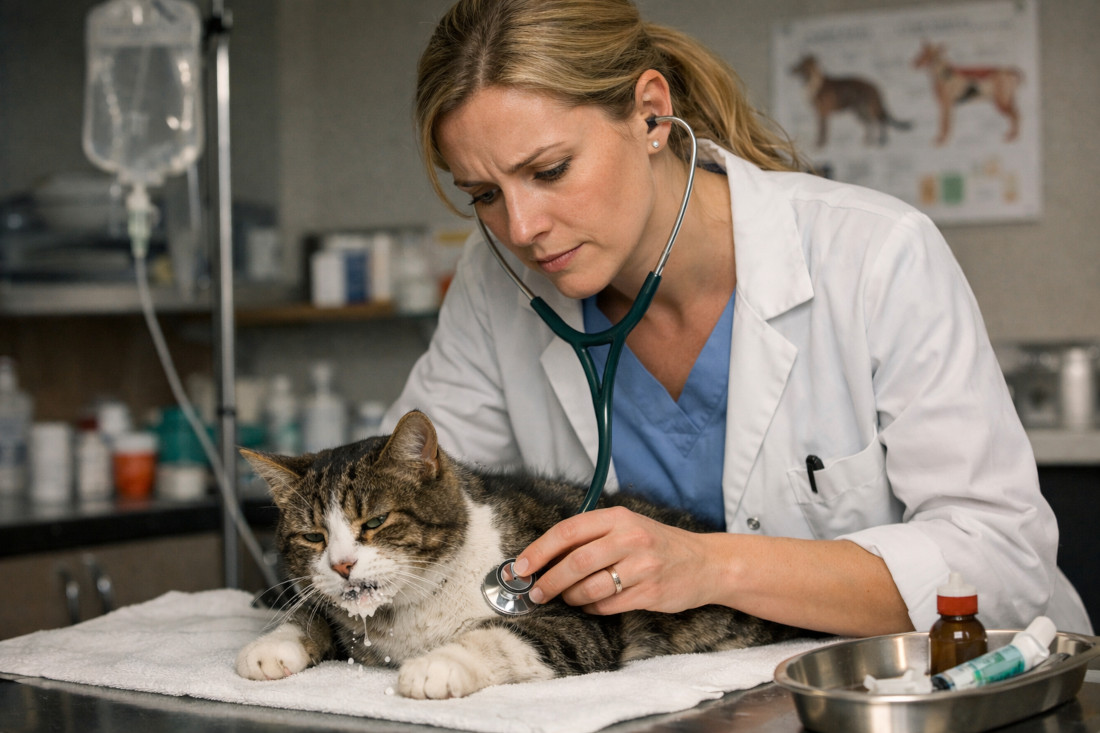 Cat poisoning symptoms