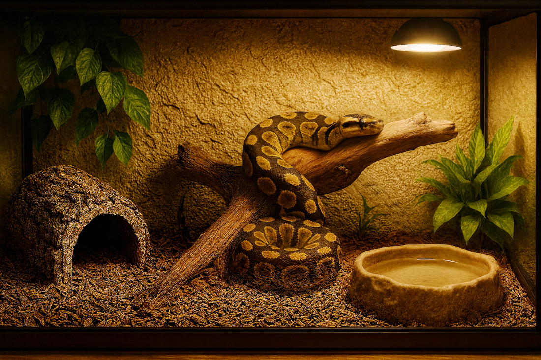 Reptile habitat basics