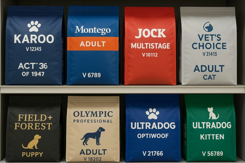South African pet foods rule guide
